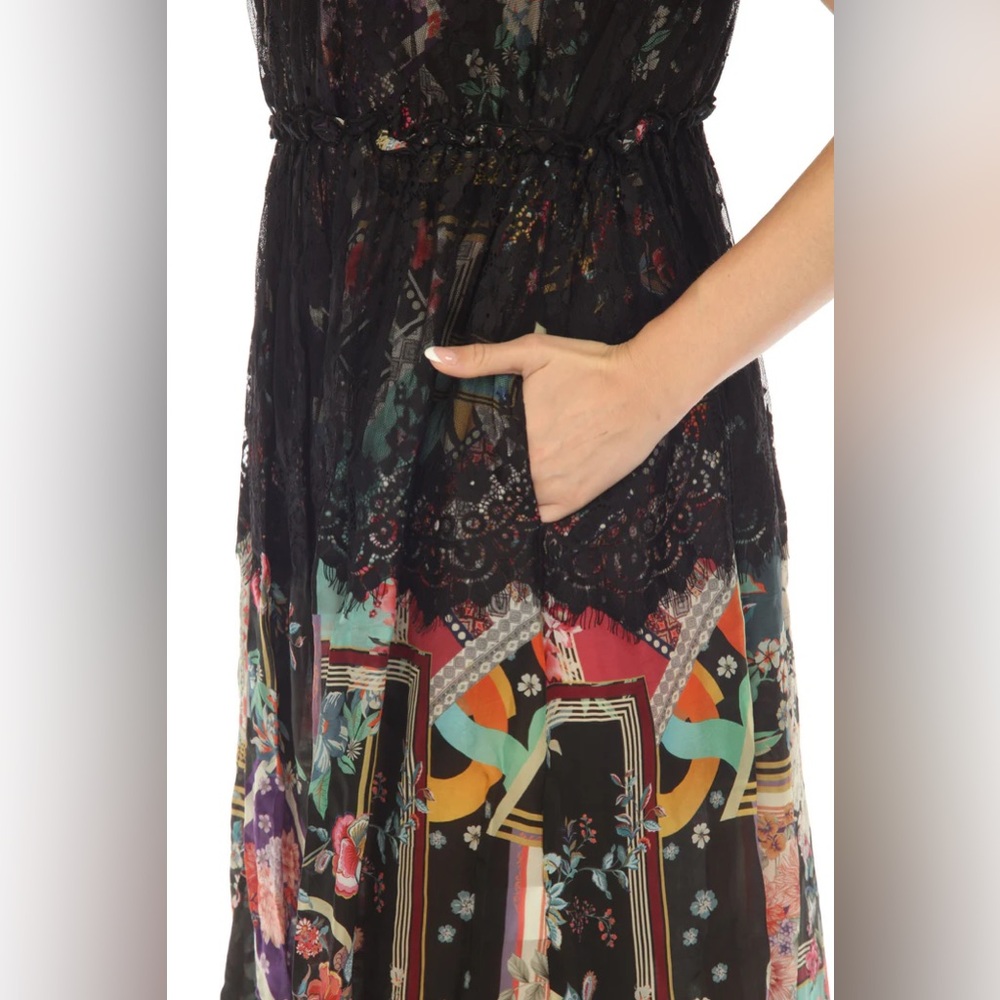 Johnny Was Dress Elderberry Dress M - Picture 11 of 12